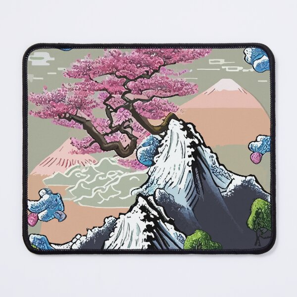 Item preview, Cute Landscape In Watercolor Asian Style designed and sold by luisalfonso1989.