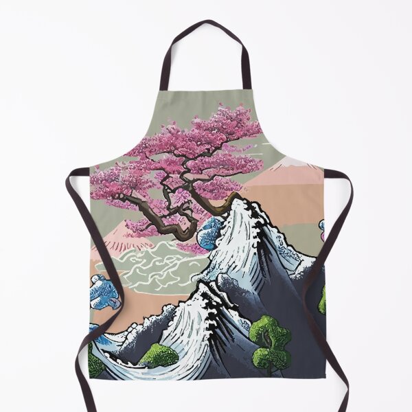 Item preview, Cute Landscape In Watercolor Asian Style designed and sold by luisalfonso1989.