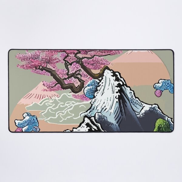 Item preview, Cute Landscape In Watercolor Asian Style designed and sold by luisalfonso1989.
