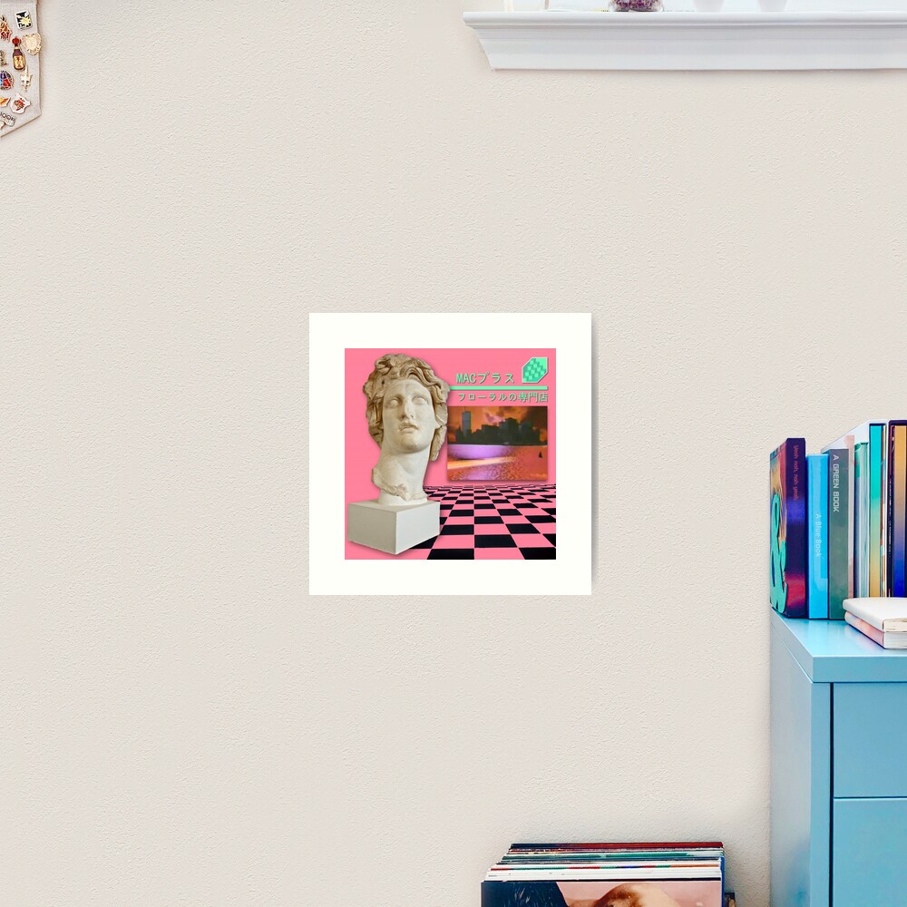 Macintosh Plus - Floral Shoppe (Vaporwave Album Art)