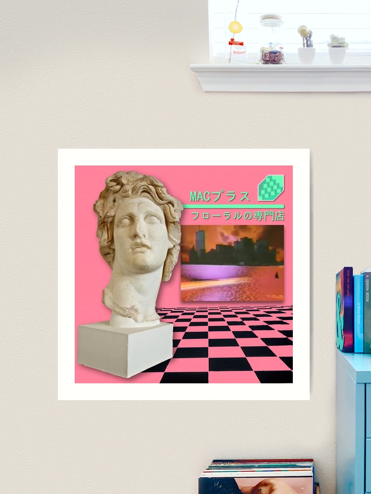 Macintosh Plus - Floral Shoppe (Vaporwave Album Art)