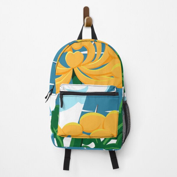Item preview, Golden Chrysanthemum Green Leaves Blooming in the Sea Water designed and sold by Moyanana.
