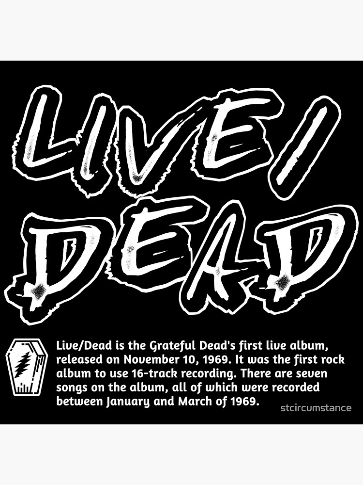 "Live/Dead" Poster for Sale by stcircumstance Redbubble