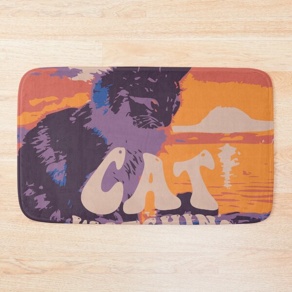 Item preview, Cat Watching Sunset:- Cat Looking at Sunset designed and sold by typoinspired.