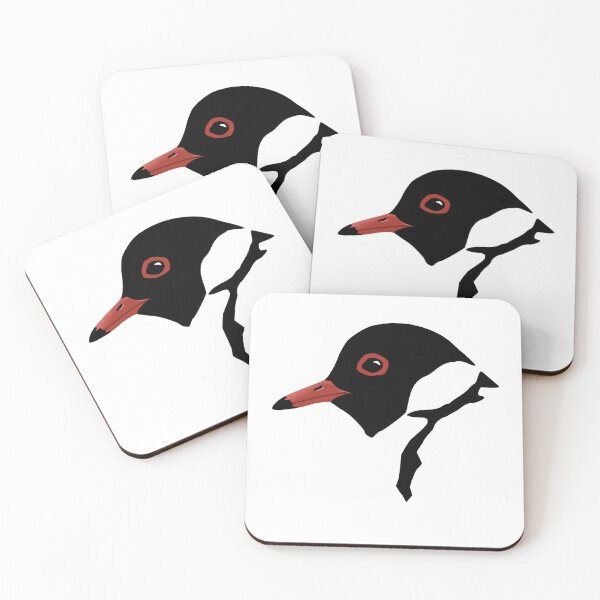 Item preview, Hooded Plover portrait designed and sold by AndrasVasasArt.