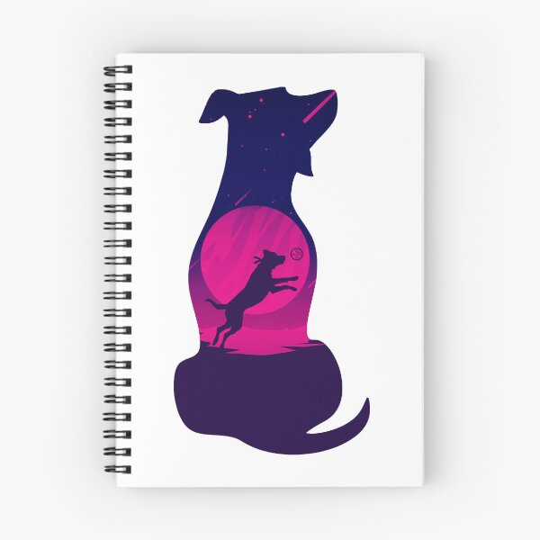 Item preview, Dog galaxy moon staring designed and sold by MoSaid.