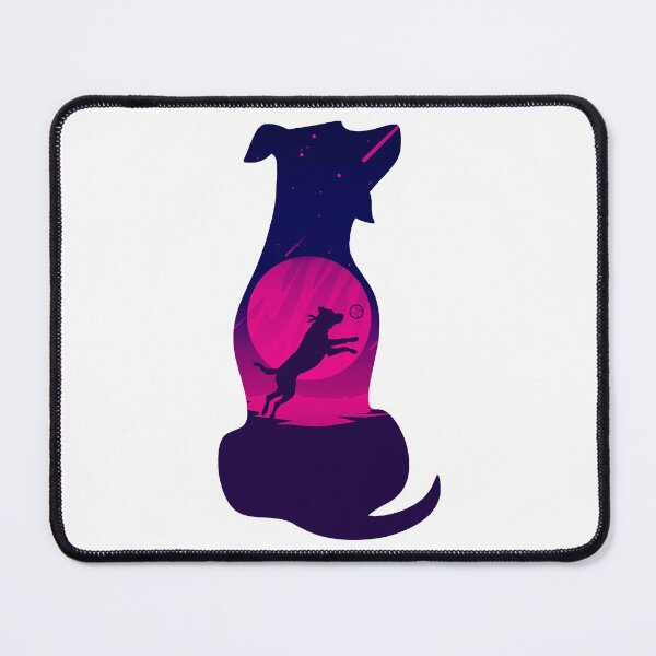 Item preview, Dog galaxy moon staring designed and sold by MoSaid.
