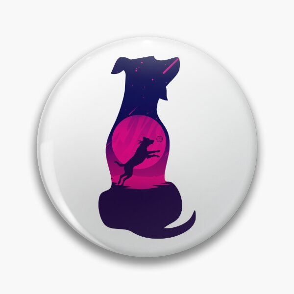 Item preview, Dog galaxy moon staring designed and sold by MoSaid.