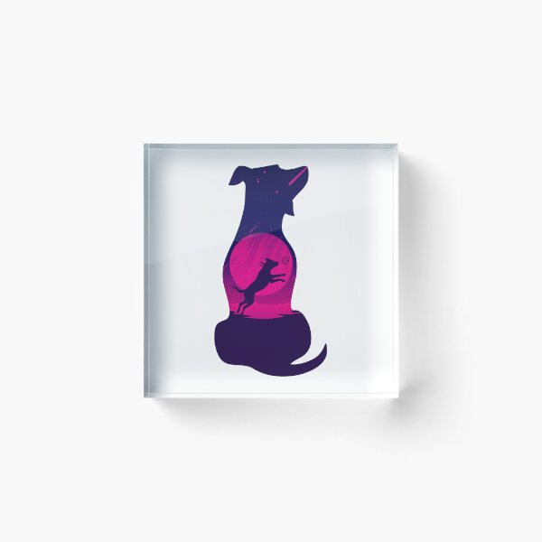 Item preview, Dog galaxy moon staring designed and sold by MoSaid.