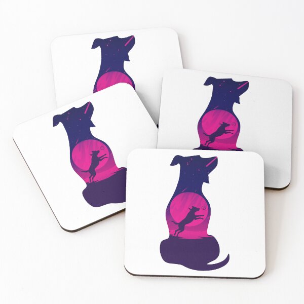 Item preview, Dog galaxy moon staring designed and sold by MoSaid.
