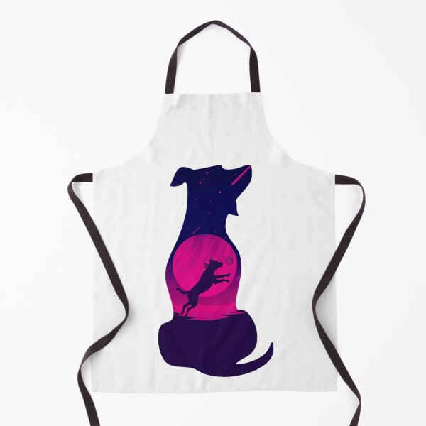 Item preview, Dog galaxy moon staring designed and sold by MoSaid.