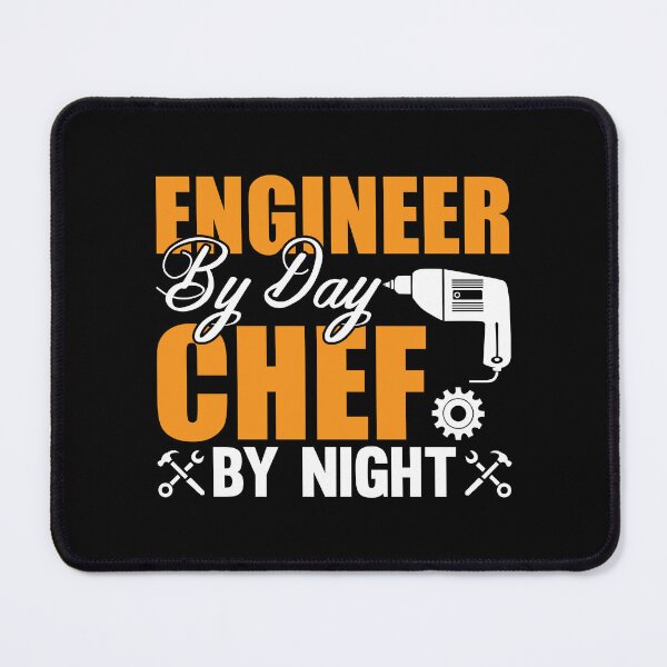 Item preview, Engineer By Day Chef By Night designed and sold by Miaramar.