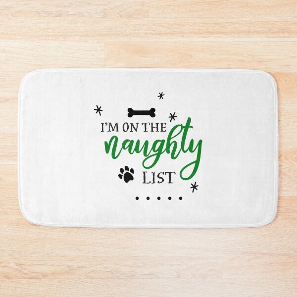 Item preview, I'm on the naughty list... designed and sold by How67.