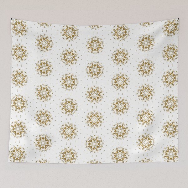 Item preview, Golden star, abstract art designed and sold by Meo Design.