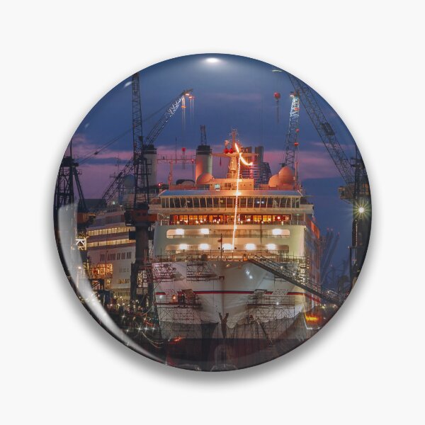 Item preview, Ship in dry dock designed and sold by KreativFoto.