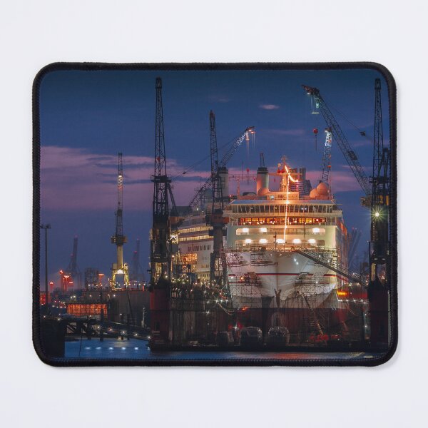 Item preview, Ship in dry dock designed and sold by KreativFoto.