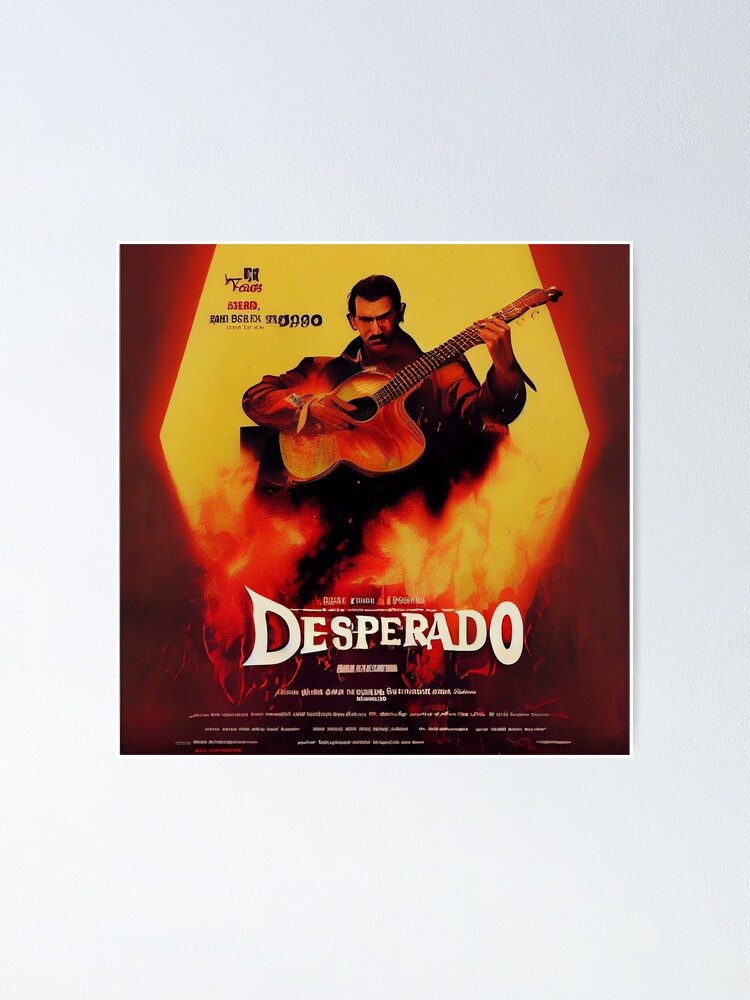 DESPERADO Antonio Banderas / Digital Art Print / Download 