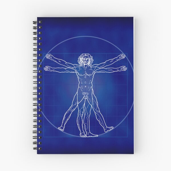 Item preview, Vitruvian Man Blueprint designed and sold by Daniel Hagerman.