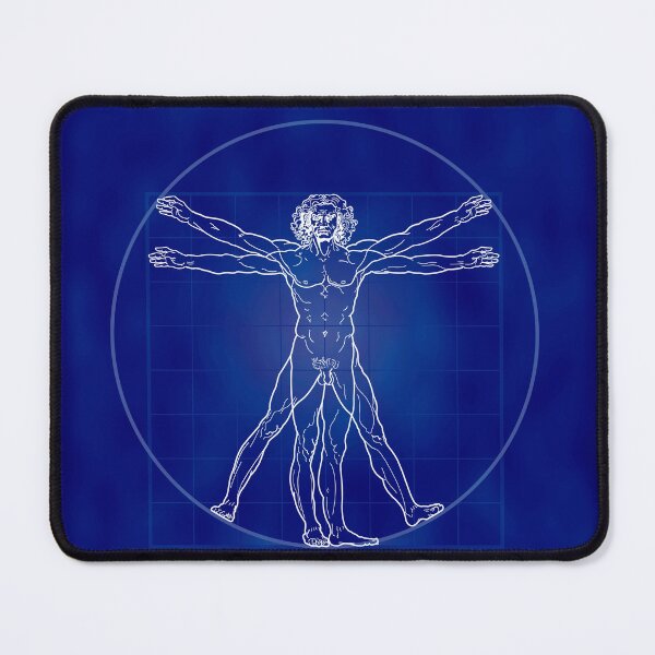 Item preview, Vitruvian Man Blueprint designed and sold by Daniel Hagerman.