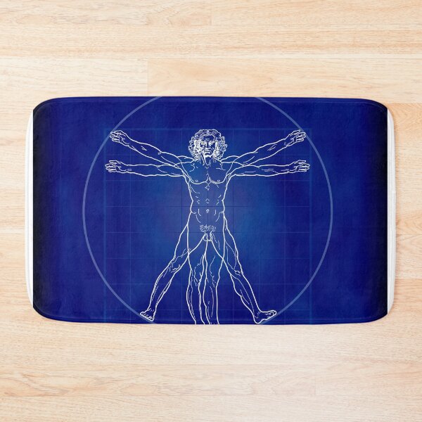 Item preview, Vitruvian Man Blueprint designed and sold by Daniel Hagerman.