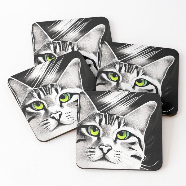 Item preview, cat 66 designed and sold by blackwhiteblue.
