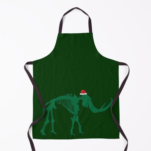 Item preview, Mammoth Fossil with Santa Hat designed and sold by Zia Frazier.