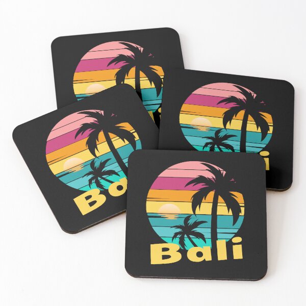 Item preview,  Bali Indonesia - Vintage Tropical Sunset, Bali Paradise  designed and sold by Sun Sand & Sea Art.
