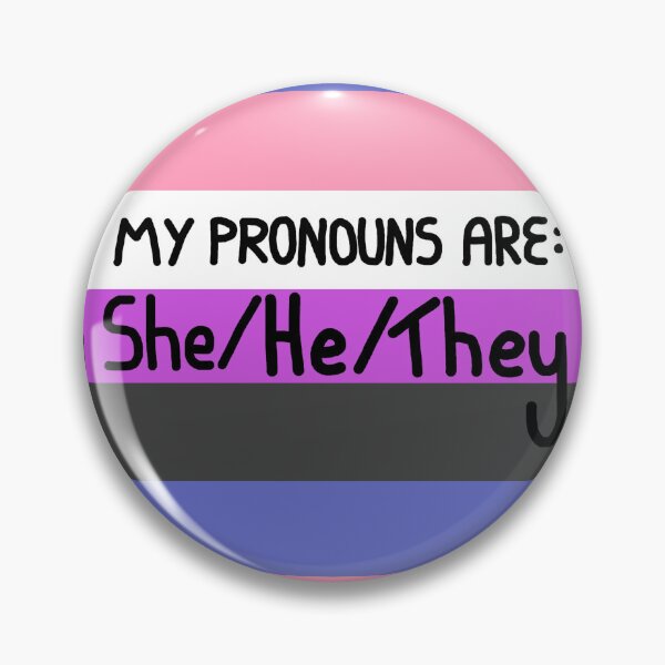 Item preview, Genderfluid she he they designed and sold by AmIAnAngelYet.