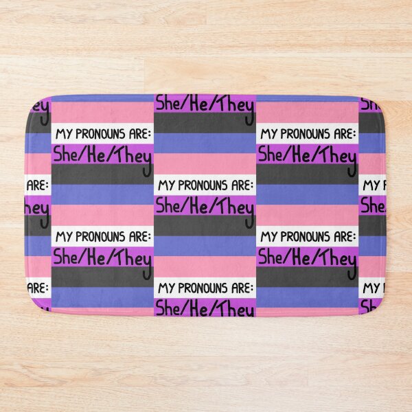 Item preview, Genderfluid she he they designed and sold by AmIAnAngelYet.