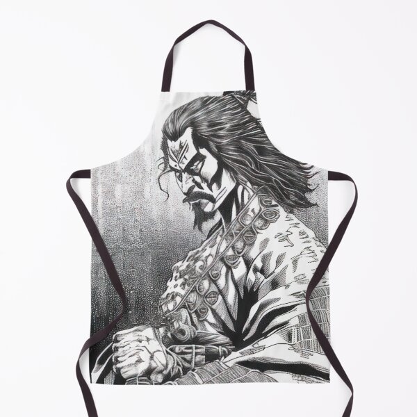 Item preview, Manga samurai warrior art designed and sold by 100PercentOtaku.