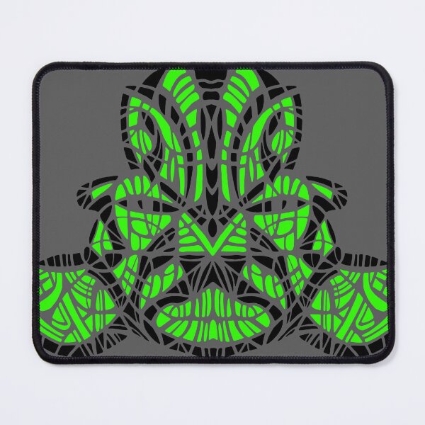 Item preview, OLMEC SHAMAN. GREEN/BLACK. designed and sold by 5hertz.