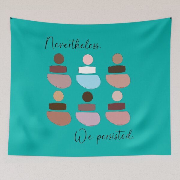 Item preview, Nevertheless, We Persisted - Intersectional Feminism designed and sold by AmandaRoseArts.