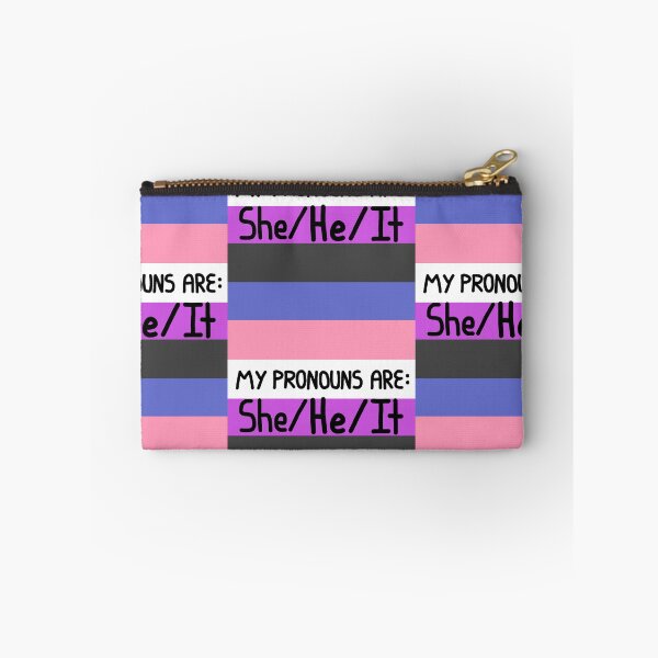 Item preview, Genderfluid she he it  designed and sold by AmIAnAngelYet.