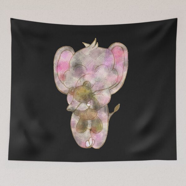 Item preview, patchwork cute Éléphant , funny . designed and sold by dortmond.