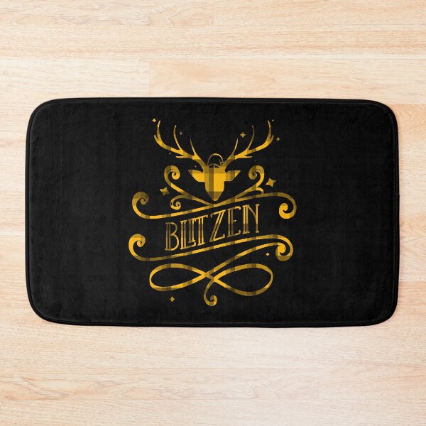 Item preview, Blitzen Christmas Yellow Tartan Pattern Reindeer Head designed and sold by Trinket-Trickster.
