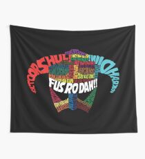 Powered by words! Wall Tapestry