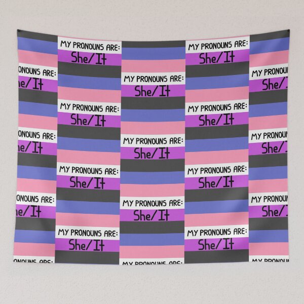 Item preview, Genderfluid she it designed and sold by AmIAnAngelYet.