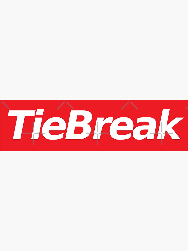 Tie-Break Tennis - Box Logo | Art Board Print