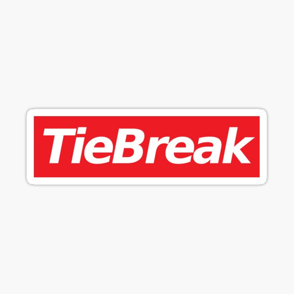 Tie-Break Tennis - Box logo | Sticker