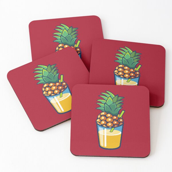 Item preview, abstract colorful pineapple  designed and sold by THROUGH-LIFE.
