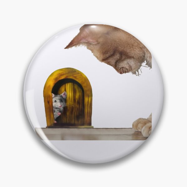 Item preview, The Mouse The Cat Is at My Door designed and sold by Rowena Jones.