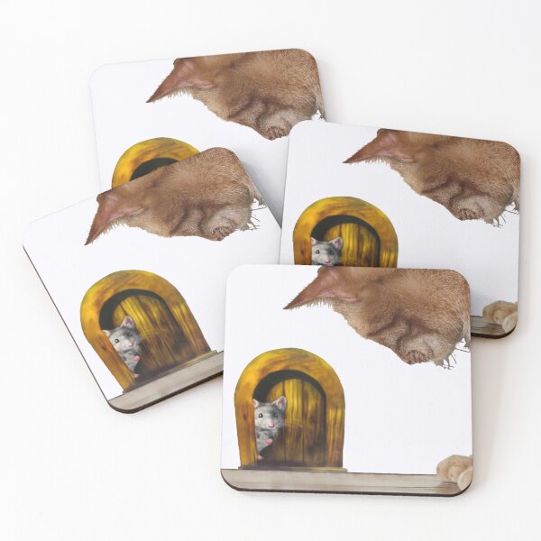 Item preview, The Mouse The Cat Is at My Door designed and sold by Rowena Jones.