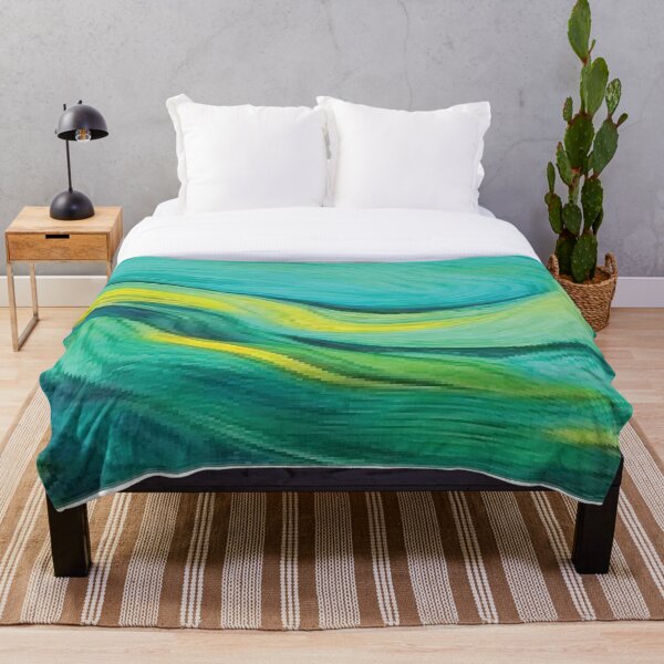 Item preview, Waves Abstract Art Design designed and sold by delohill.
