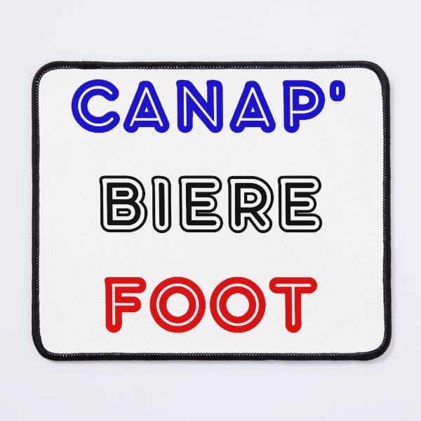 Item preview, Canap' Bière Foot - blue white red designed and sold by Jero-fan.
