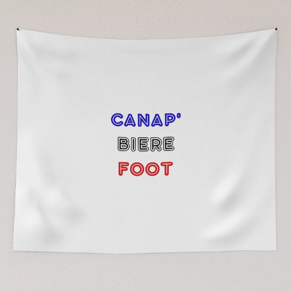 Item preview, Canap' Bière Foot - blue white red designed and sold by Jero-fan.