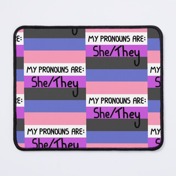 Item preview, Genderfluid she they designed and sold by AmIAnAngelYet.