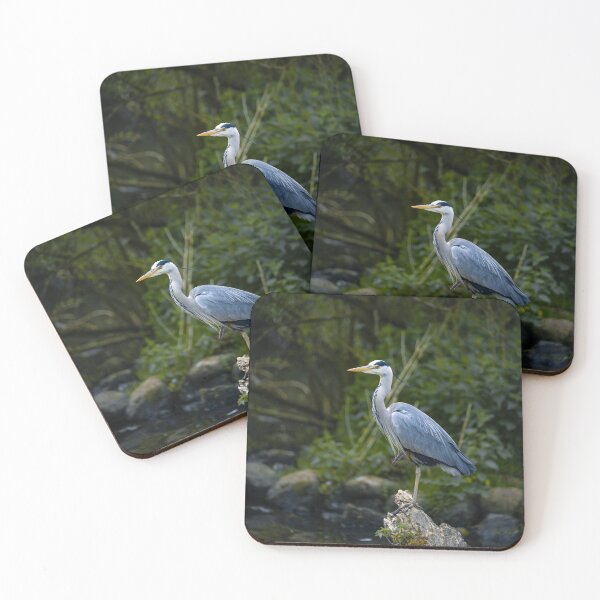 Item preview, gray heron designed and sold by KreativFoto.