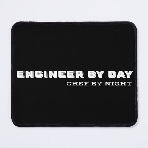 Item preview, engineer by day chef by night designed and sold by Laura-stbr.
