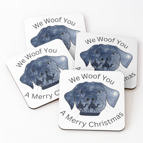 Item preview, we woof you A Merry Christmas designed and sold by Love-of-Fashion.