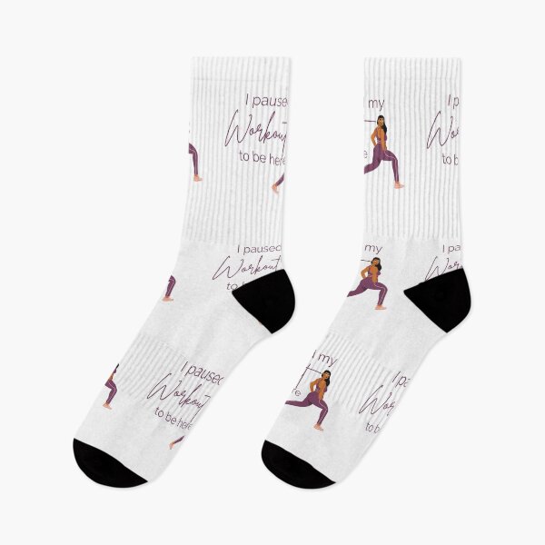 Item preview, I Paused My Workout To Be Here designed and sold by karolaan.